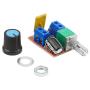 DAOKI 2Pcs 5A Motor Speed Controller Module Mini DC Motor PWM Speed Controller Switch Control Controller Switch LED Dimmer 3V 6V 12V 24V 35V Max 90W