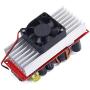 Teyleten Robot 1500W 30A DC-DC Voltage Step Up Boost Converter Board Module 10-60V to 12-90V Current CC CV Power Supply with Fan