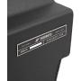 Mishimoto MMRT-F2D-11PMWBK Aluminum Degas Tank, Compatible With Ford 6.7L Powerstroke 2011-2019, Micro-Wrinkle Black