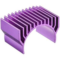 MECCANIXITY Motor Heat Sink Cooling Fins Aluminum 36mm Dia Purple for 540 550 Motor