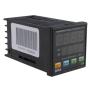 F/C PID Temperature Controller, AGPtEK Dual Display Digital Programmable Temperature Control TA4-SSR Solid State Relay with 2 Alarms