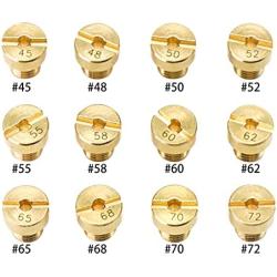 Alyone (12 Pieces Per Pack) 5mm Carburetor Jets for Mikuni Vm22 Vm24 Vm26 125 150 Main Jets (A Set)