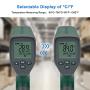 INKBIRDPLUS Temperature Gun Infrared Thermometer for Cooking, Digital Laser Thermometer Gun for Pizza Oven and Reptiles with Backlight, -58°F~1382°F, 16:1 Distance spot Ratio, Adjustable Emissivity