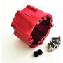 Aluminum Alloy Differential Case Diff Gear Carrier for ARRMA 1/5 KRATON Outcast 8S Replace ARA310915 - RED