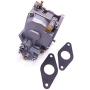 SouthMarine Boat Engine 66M-14301-12 Carburetor Assy and 66M-13646-00 Gaskets (2 pcs) for Yamaha 4-Stroke 15hp F15 Electric Start Outboard Motor