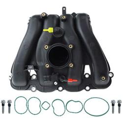 A-Premium Engine Intake Manifold Compatible with Chevrolet Equinox 10-17 Malibu 13-14 GMC Terrain 12-17 Buick Regal LaCrosse 2011-2016 L4 2.4L