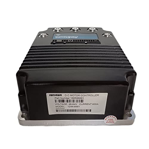 JWDAWN 1244-6661 36V 48V 72V 80V 600A Separately Excited DC Motor Speed Controller Industrial Vehicle Material Handling Truck Forklift Accessories Pallet Stacker Personnel Carrier Parts Golf Cart