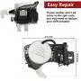 W10913953 Washer Shift Actuator,W10815026 Actuator Replacement Compatible with Whirlpool Maytag Centennial Kenmore Amana WTW5000DW1 MVWX655DW1 NTW4516FW3 Washer Machine PS11769864 W10913953VP