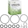 APPLIAFIT O-Ring Kit Compatible with Intex 25013 for Intex Sand Filter Pumps, Includes Air Release Valves - 1-Pack (12 Pieces)