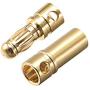 uxcell 3.5mm Bullets Connector Gold Plated Banana Plugs Male&Female for RC Battery ESC Motor 4pairs