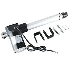 Homend DC 12V 8 Inch Stroke Linear Actuator with Mounting Bracket 200MM 6000N/1320LB Maximum Load for Recliner TV Table Lift Massage Bed Electric Sofa Linear Actuator