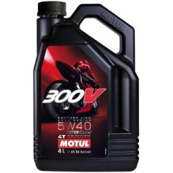 Motul 300V 5W40 100% Synthetic Road Racing Engine Oil 4L (104115)