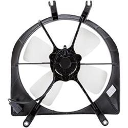 TYC 600070 Cooling Fan Assembly Compatible with 1992-1998 Honda Civic