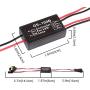 HUIQIAODS 12V GS-100D Car Controller for BMW Fog Light Control High Beams With H11 Wire Connector,2 Pack