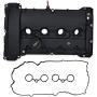 BDFHYK Engine Valve Cover with Gasket Compatible with Mini Cooper 2007-2012 1.6L Replacement# 11127646555 11127585907