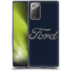 Head Case Designs Officially Licensed Ford Motor Company Detroit Ornament Logos Soft Gel Case Compatible with Samsung Galaxy Note20 / 5G