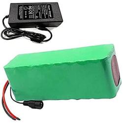 Wnicek 36V 9Ah Lithium Battery Pack 10S 3P 18650 Battery for 250W 350W 500W 750W 800W Motor for Electric Scooter Electric Bike Airplane Models Power Tools with BMS + Charger