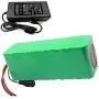 Wnicek 36V 9Ah Lithium Battery Pack 10S 3P 18650 Battery for 250W 350W 500W 750W 800W Motor for Electric Scooter Electric Bike Airplane Models Power Tools with BMS + Charger