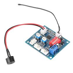 Four Wire Thermostat PWM Fan Speed Controller Governor Module for PC Speed Control Function DC 12V