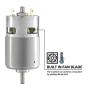 DC 12V-24V 10000RPM 775 Motor Ball Bearing Large Torque High Power Low Noise Brushed DC Motor Driver for Electrical Tools DIY