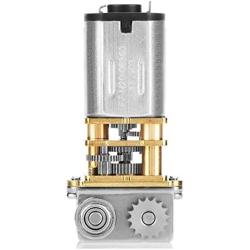 Xuulan Xianglaa-Motor Right Angle Metal Gearbox Micro Gear Motor, for 3D Printing Pen DC Motor, DC 12V 11RPM N20,