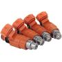 AUTOKAY 4pcs Fuel Injector Flow Matched 68V-8A360-00-00 for Yamaha Outboard 115 HP Marine