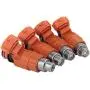 AUTOKAY 4pcs Fuel Injector Flow Matched 68V-8A360-00-00 for Yamaha Outboard 115 HP Marine