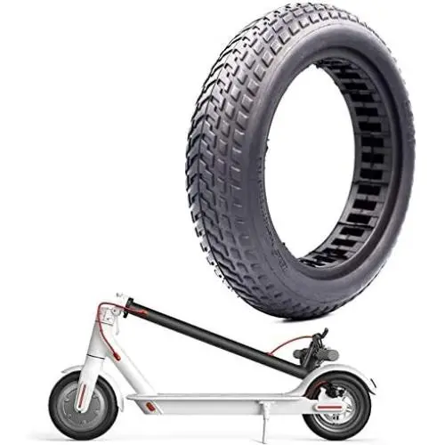 GLDYTIMES 8.5 Inch Solid Tire Honeycomb Wheel Replacement for Electric Scooter Xiaomi Mi m365 / gotrax gxl V2 / Hover-1 Explosion-Proof and Comfortable Scooter Wheels Replacement¡­