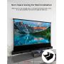 VIVIDSTORM-ALR Screens,S PRO P 110 inch Perforate Sound Transparent ALR UST Motor Tension pop-up Projector Screen 16: 9 Home Theatre System Compatible with UST Laser TV Projector,VSDSTUST110HP-WB