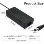 24V 6A 144W AC Power Supply Adapter 6amp 100-240V AC to DC 24 Volt 6Amp 5.5mm x 2.1mm DC Plug, for DC 24V LED Strip Light, CCTV Cameras