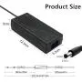 24V 6A 144W AC Power Supply Adapter 6amp 100-240V AC to DC 24 Volt 6Amp 5.5mm x 2.1mm DC Plug, for DC 24V LED Strip Light, CCTV Cameras