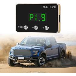 SecosAutoparts 9 Drive 9-Mode Electronic Throttle Controller Compatible with F150 F-250 Compatible with Mustang Explorer Raptor Edge Compatible with Ranger NEW