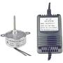 CHANCS TYC-40 12V AC 5RPM Shaft 35mm Synchronous Motor With AC Wall Power Adapter - Input 110V Output AC 12V For Christmas Decoration