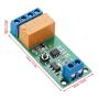 Motor Reverse Polarity Relay, DC 5V 6V 9V 12V Motor Forward and Reverse Delay Module, Time Adjustable DPDT Relay, Reverse Polarity Module, 2A Drive Current