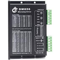 EASON Driver Two-phase DSP Digital Stepper Motor DM856 Stepper Motor Driver 32 bit DC20-80V 5.6A for Nema 23,42 stepper motor for Laser Cutters, Laser Marker, X-Y Tables, Labeling Machine