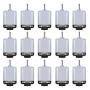 DaFuRui Mini DC Motor，15pcs DC 1V-6V 18000RPM DC Small Electric Motor kit for Arduino Hobby Projects DIY Cars Toys