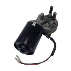 AZSSMUK DC Permanent Magnet Carbon Brush Garage Door Gear Motor Reversible Power 30W (12V, Right Double-Flat Shaft, 50RPM)