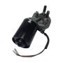 AZSSMUK DC Permanent Magnet Carbon Brush Garage Door Gear Motor Reversible Power 30W (12V, Right Double-Flat Shaft, 50RPM)