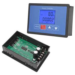 PWM DC Brush Motor Speed Controller 30A 6.5V-55V Digital LCD Cycle Run Stop Timer Generator Driver Module Motor Cycle Timer Motor Equipment Accessories