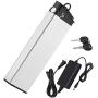 Jieoto Folding Bike Batteries 36V 48V 15AH E-Bike Lithium Battery with BMS Protection Board and Charger Bike Pedelec Battery, for Electric Bicycle 250W/350W/500W/750W/1000W Motors
