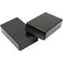 Onwon 5Pcs Black Waterproof Plastic Electric Project Case Junction Box 3.94 x 2.36 x 0.98 inches(100x60x25mm).