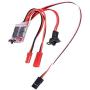 Brushed ESC, 20A RC ESC Brushed Motor Speed Controller with Brake for RC Car Boat Tank