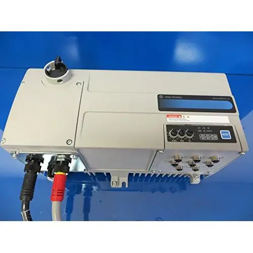 Allen Bradley 294E-FD2P5Z-G2 ArmorStart LT VFD Motor Controller 1HP ENET Cables