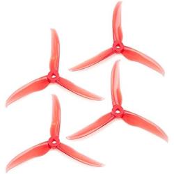 Tiger Motors T-Motor T5143-1 Ultralight Propeller (Set of 4 - Clear Red) - 5mm - Red