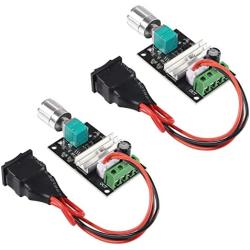 Shutao 2pcs 6V 12V 24V 28V 3A 80W DC Motor Speed Controller PWM Speed Adjustable Reversible Switch 1203BB DC Motor Driver Reversing