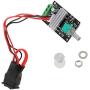 SEWACC DC Motor Controller (PWM) 1203BB 6V 12V 24V 3A 80W Adjustable Reversible Motor Driver Switch