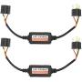 H4/9003 Canbus Decoder Conversion Kit, LED Conversion Kit Headlight Canbus Error Free Anti Flickering Resistor Decoder Warning Canceller for Headlight/Fog-light - Plug-N-Play, 2-Pack
