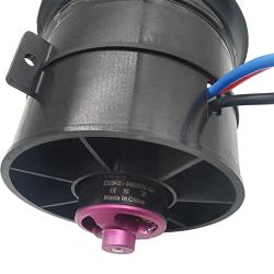 DD 70mm EDF 12 Blades Ducted Fan with 3400KV RC Brushless Motor Balance Tested for EDF 4S RC Jet Airplane