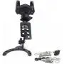 SEMT-Camera/GPS/Cell Phone/Radar Tank Mount with Holder Compatible with /Ducati/Triumph/Suzuki Motorcycles - All Years with Traditional Gas caps Except GSX-R 1000 (2007-2008) [B074MJG9LP]