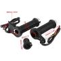 1 Pair Heated ATV Hand Grips, Keenso Universal 7/8in 22mm Heated Hand Grips Warmers Handlebar Grips Heated Voltmeter USB Charger for Motorcycle Bike ATV
